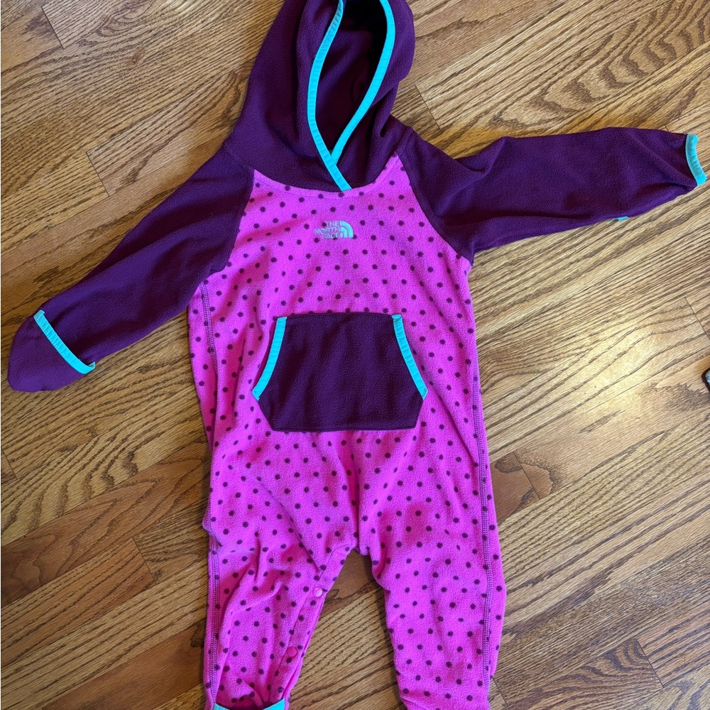 North Face Fleece Baby Bunting